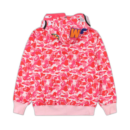 Bape Shark Hoodie"red'