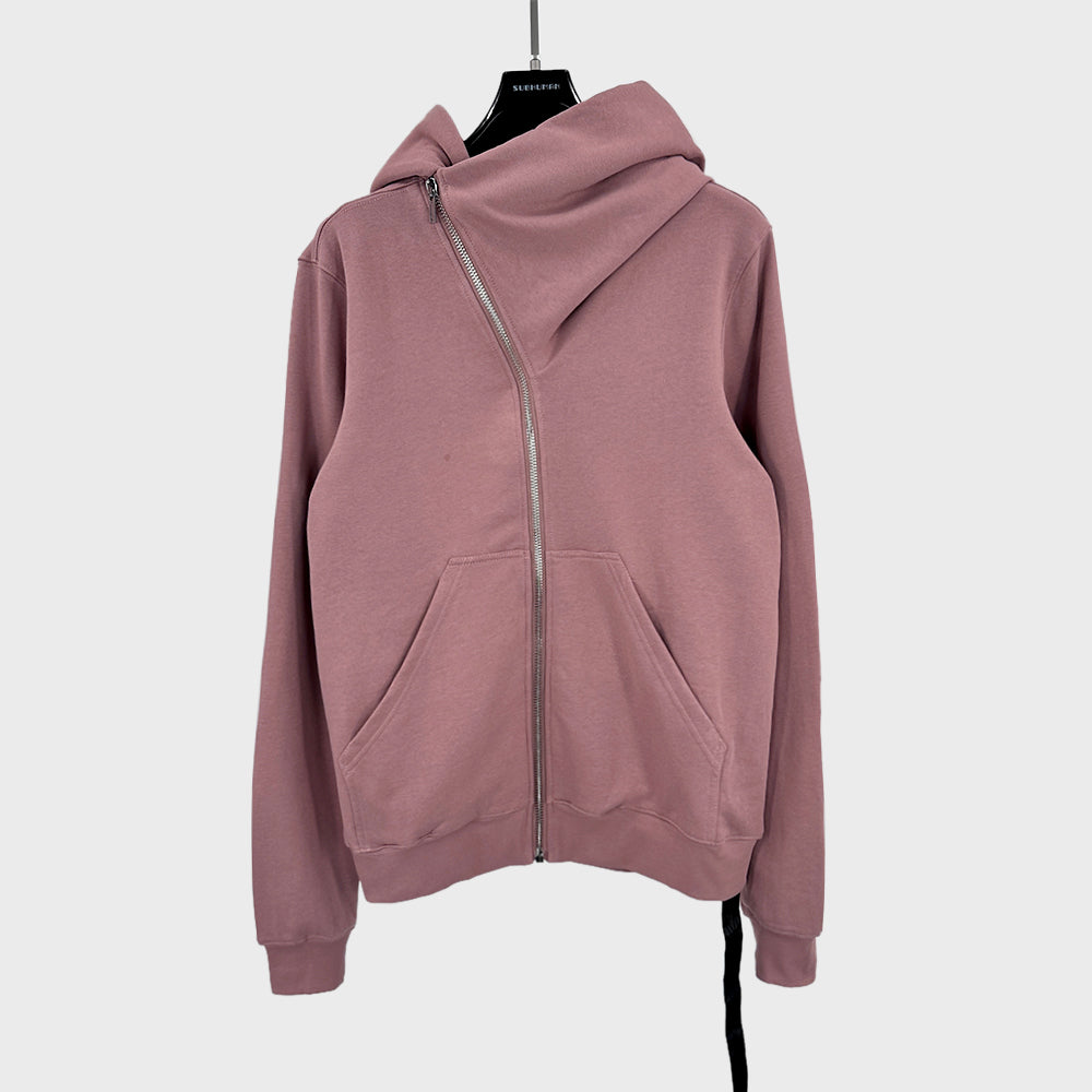 Rick Owens DRKSHDW x Champion Zip Hoodie Black Collaboration