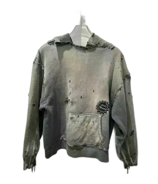 SAINT Mxxxxx xHOODIE/DBL FACE/CHARCOAL