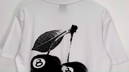 Stussy Cherries Tee White