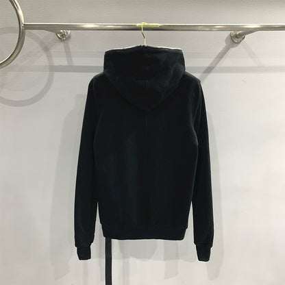 RICK OWENS DRKSHDW DU02D2291 F GIMP ZIP SWEAT HOODIE BLACK