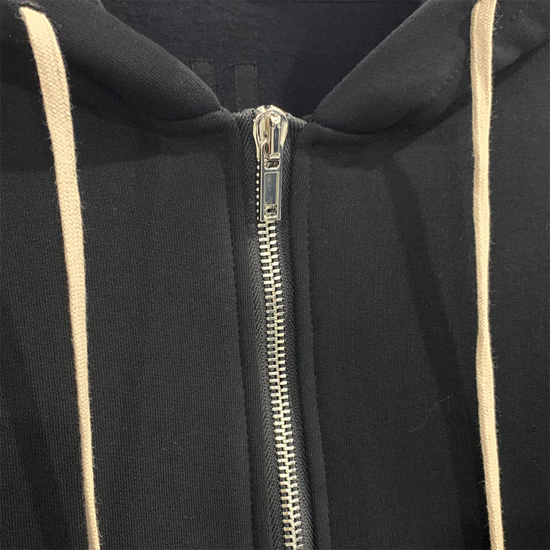 Rick Owens ZIPPED HOODIE