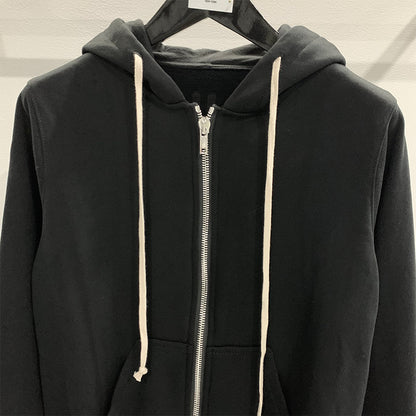 Rick Owens ZIPPED HOODIE